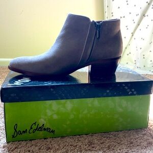 Sam Edelman booties, new in box.